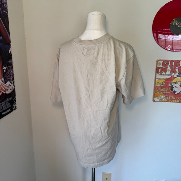 Change Love Who You Want Embroidered Casual Tan T Shirt - Picture 4 of 12